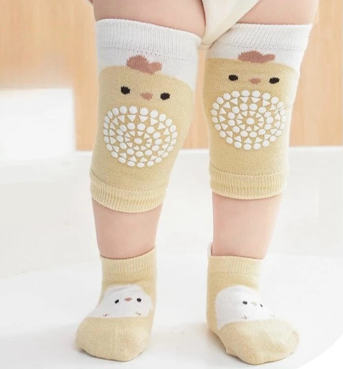 Set Knieschoner und Antirutschsocken