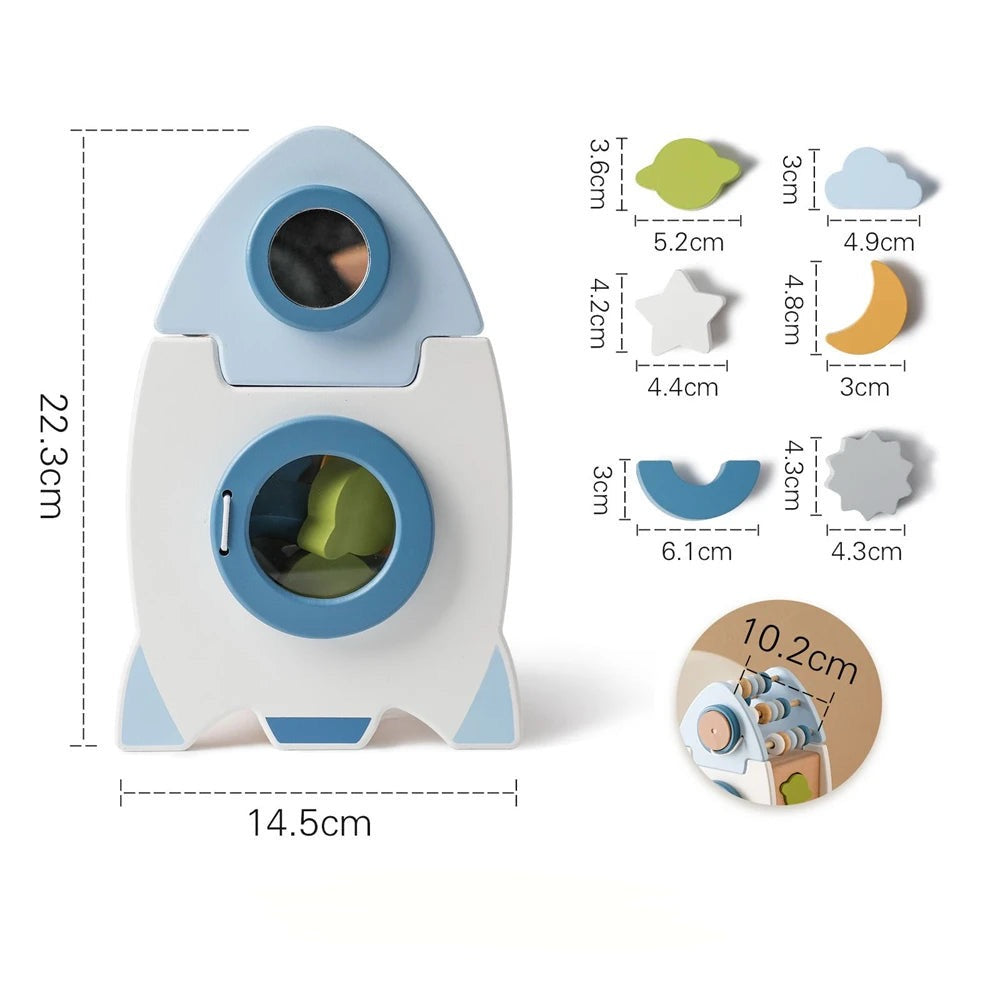 Activity Cube Weltraumrakete