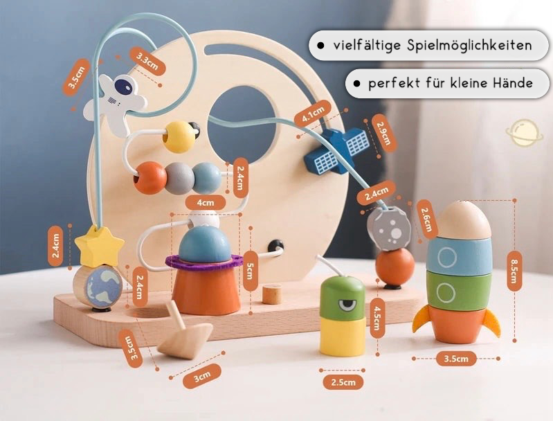 Motorikschleife Weltraum