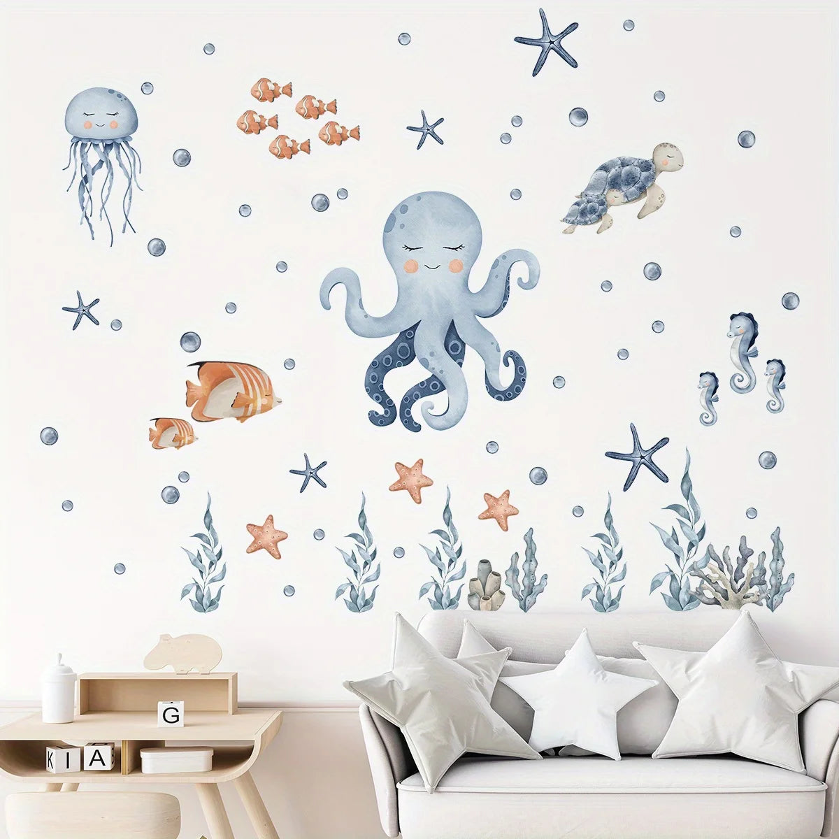 Wandtattoo Oktopus